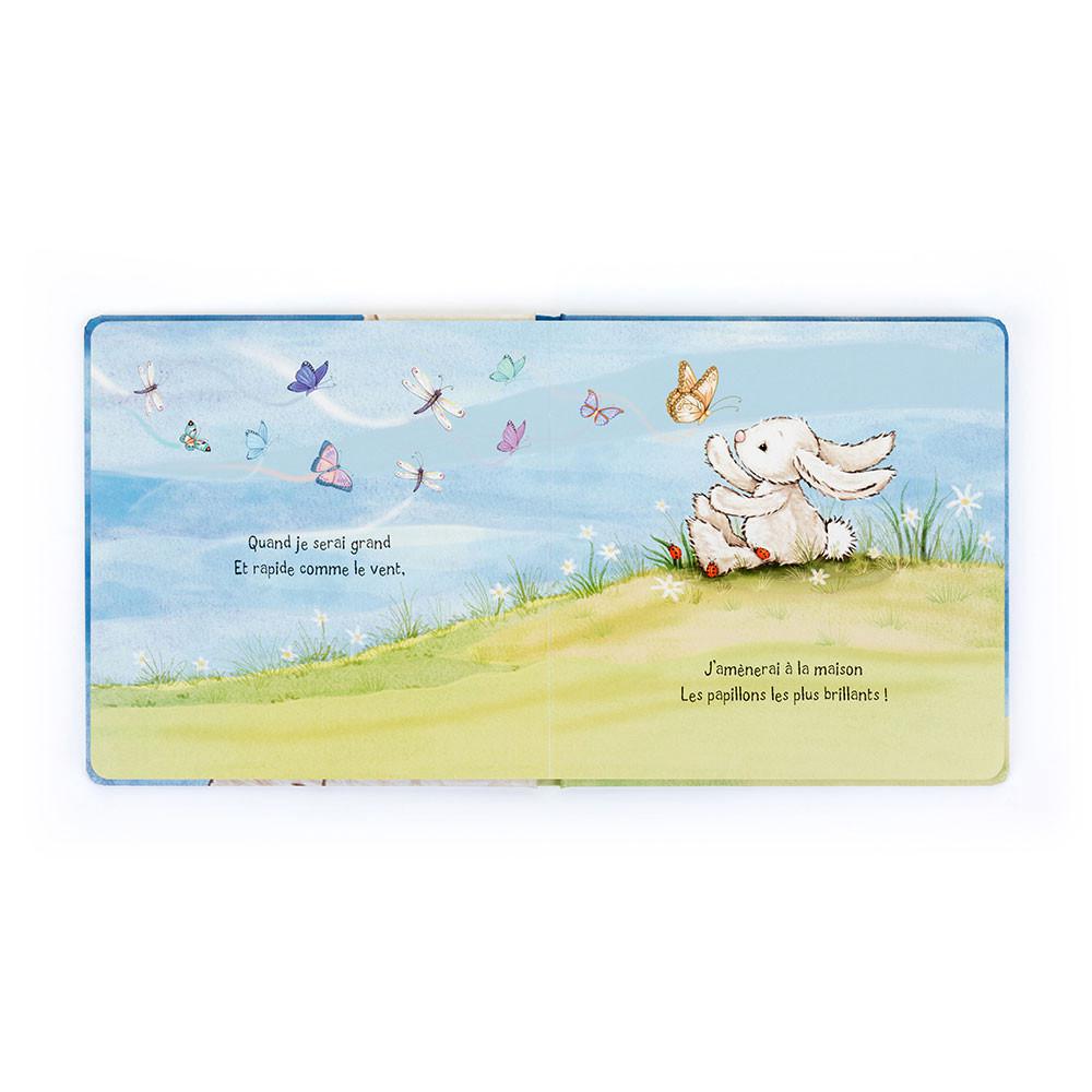 Discover Jellycat Lapin Timide Veut Grandir Livre and Bashful Cream Bunny Medium Blancos | México  1324LUPOG