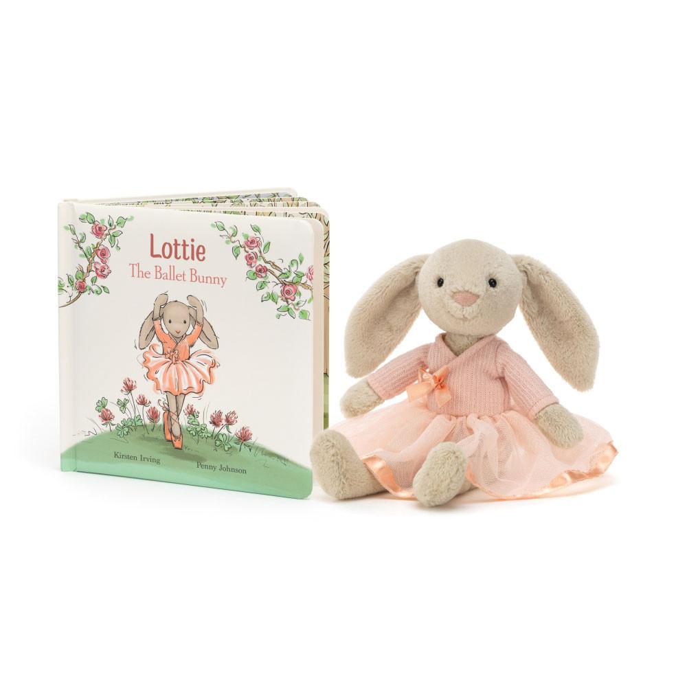 Discover Jellycat Lottie The Ballet Bunny Book and Lottie Bunny Ballet Rosas | México  4089LQMDT