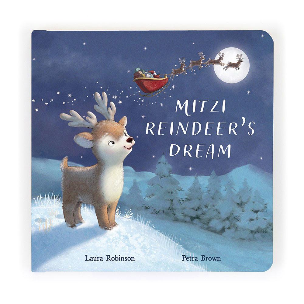 Discover Jellycat Mitzi Reindeer's Dream Book and Mitzi Reindeer Medium Beige | México  7391RMBNH