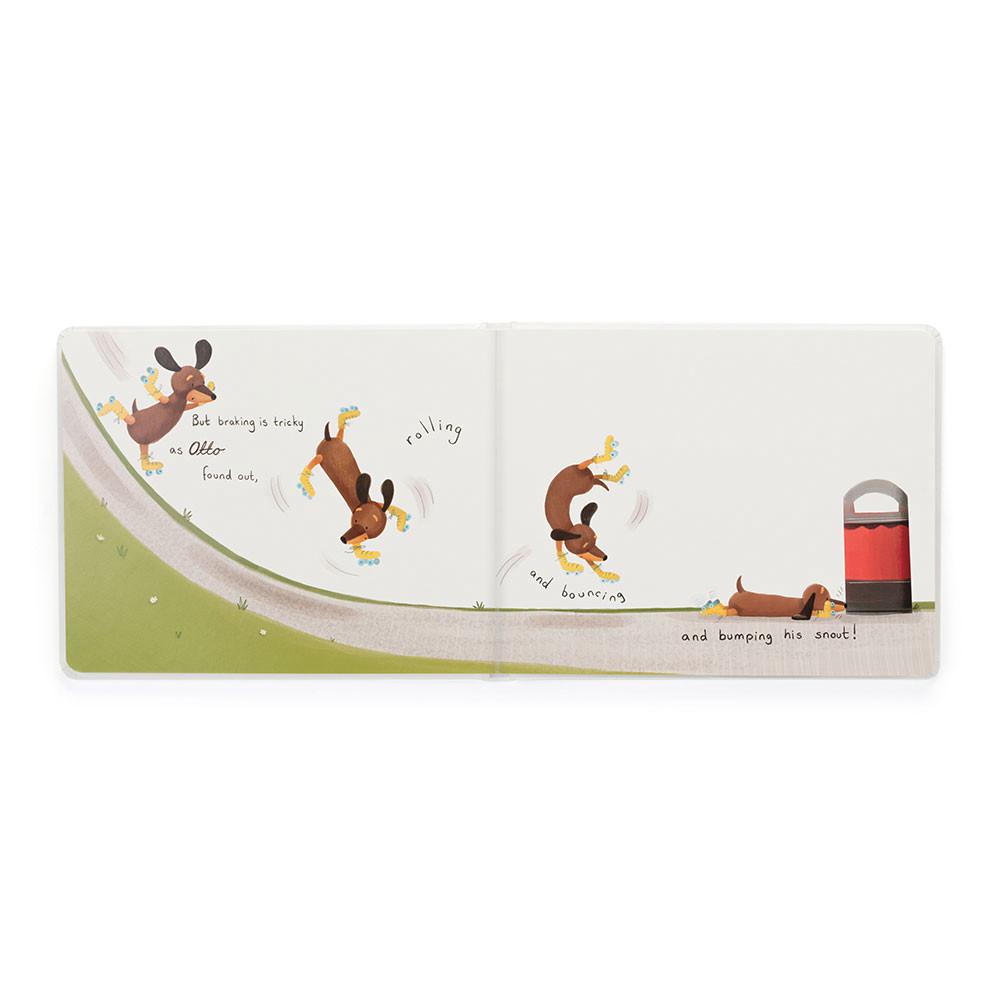 Discover Jellycat Otto the Loyal Long Dog Book and Otto Sausage Dog Medium Marrom | México  5483OHVBF
