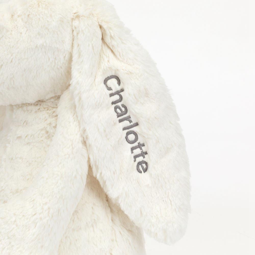 Discover Jellycat Personalised Bashful Cream Bunny Huge 51cm x 21cm x 12cm Blancos | México  1352RXLAP