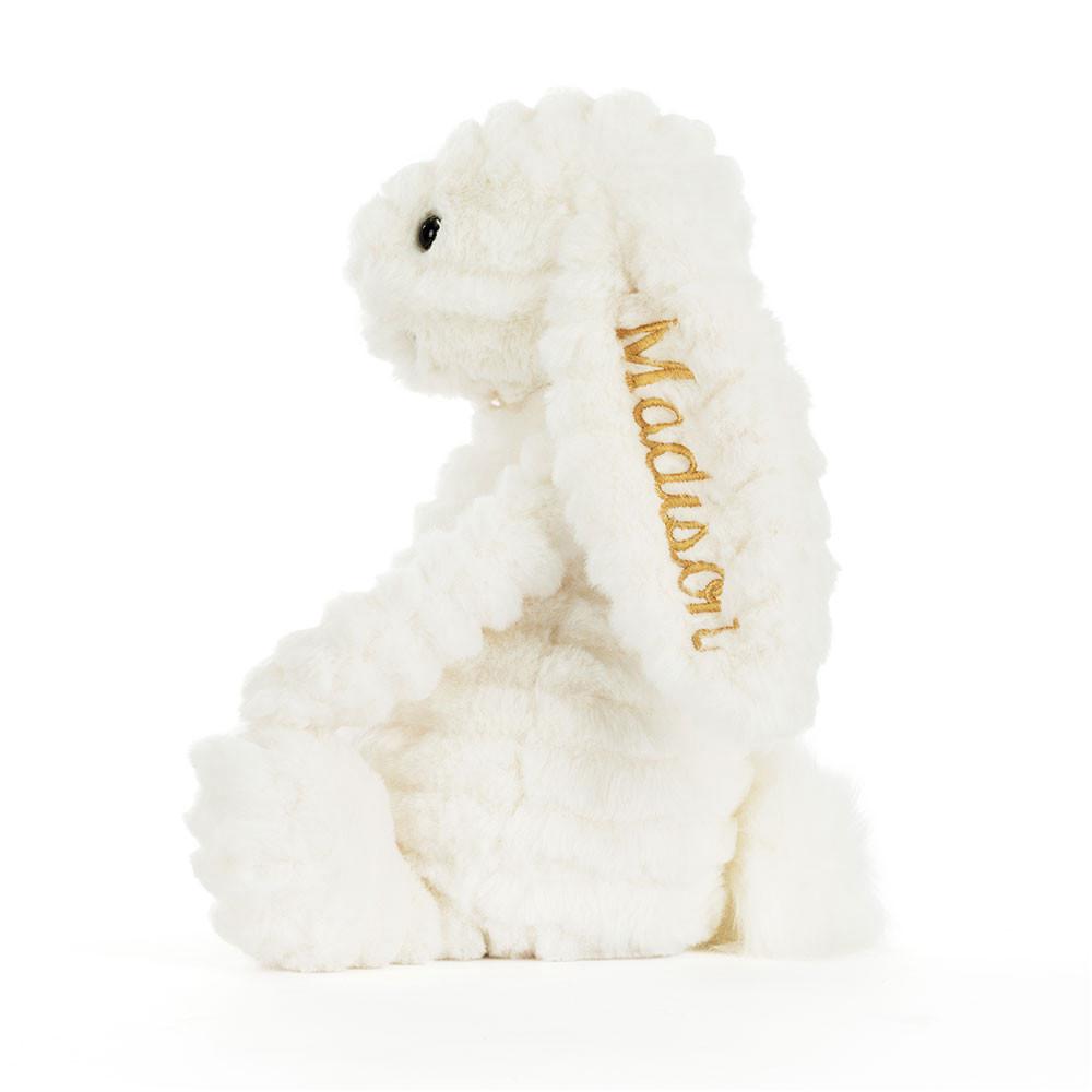 Discover Jellycat Personalised Bashful Luxe Bunny Nimbus 31cm x 12cm x 9cm Blancos | México  2689JXKEI