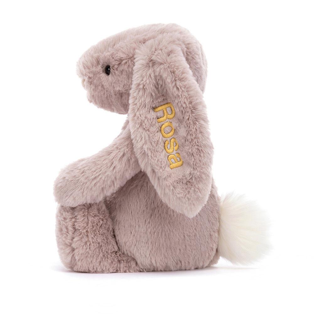 Discover Jellycat Personalised Bashful Luxe Bunny Rosa Medium 51cm x 21cm x 12cm Rosas | México  8196HGOCZ