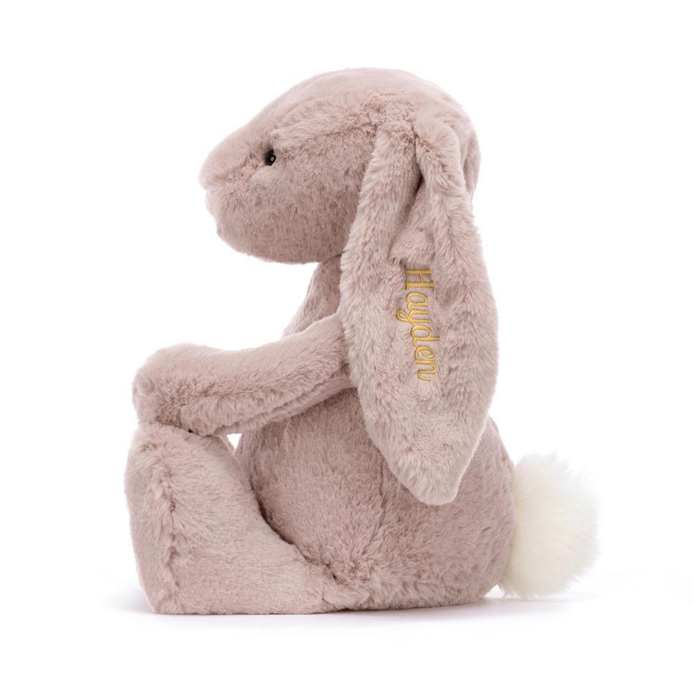 Discover Jellycat Personalised Bashful Luxe Bunny Rosa Huge 51cm x 21cm x 12cm Rosas | México  8257UJVYW