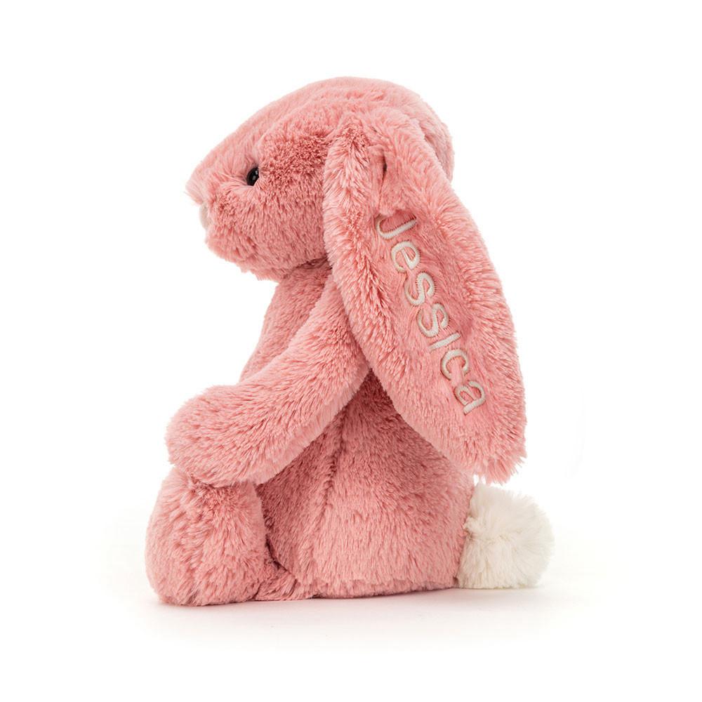 Discover Jellycat Personalised Bashful Petal Bunny Medium 31cm x 12cm x 9cm Rosas | México  7806CUOYS