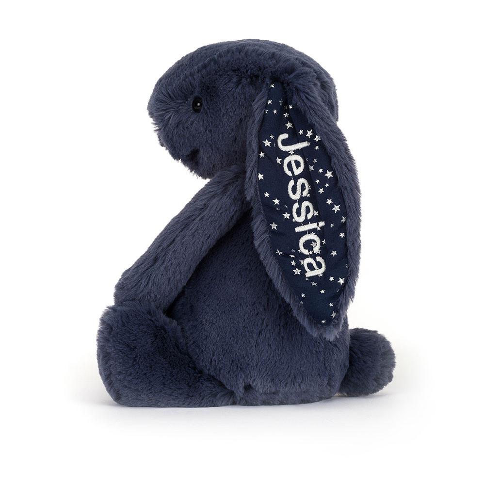 Discover Jellycat Personalised Bashful Stardust Bunny Medium 31cm x 12cm x 9cm Azules | México  1685LDAIR