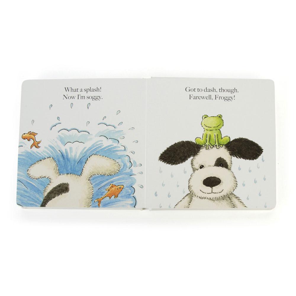 Discover Jellycat Puppy Makes Mischief Book and Bashful Puppy Medium Blancos | México  2034BSNQD