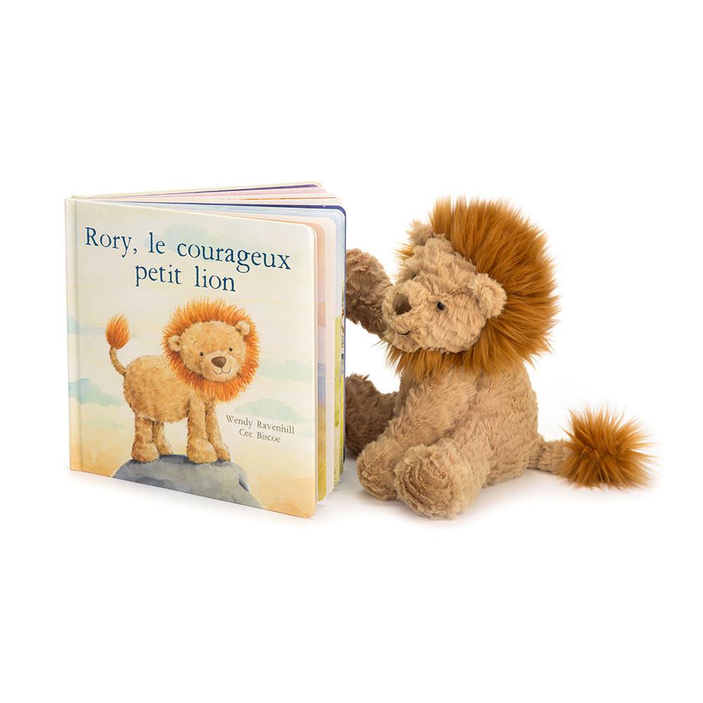 Discover Jellycat Rory Le Courageux Petit Lion and Fuddlewuddle Lion Medium Marrom | México  7123SQHWL