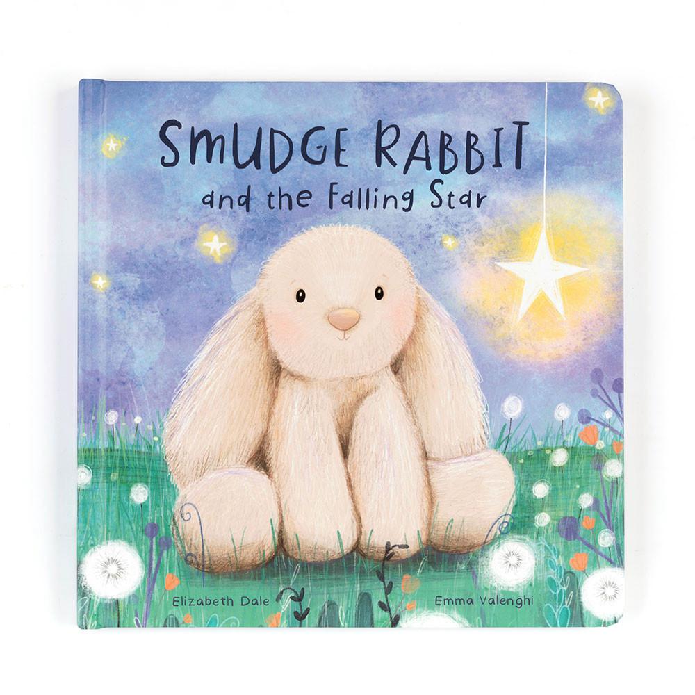 Discover Jellycat Smudge Rabbit and the Falling Star Book and Smudge Rabbit Medium Beige | México  0146RLZIT